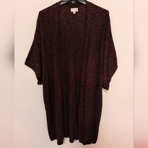 Wonderly Brown Cardigan - Size 2X
